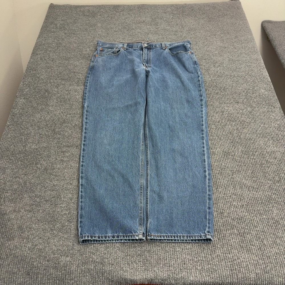 Levis 550 Relaxed Fit Jeans Mens 40x31 Blue Cotton Denim Casual Streetwear